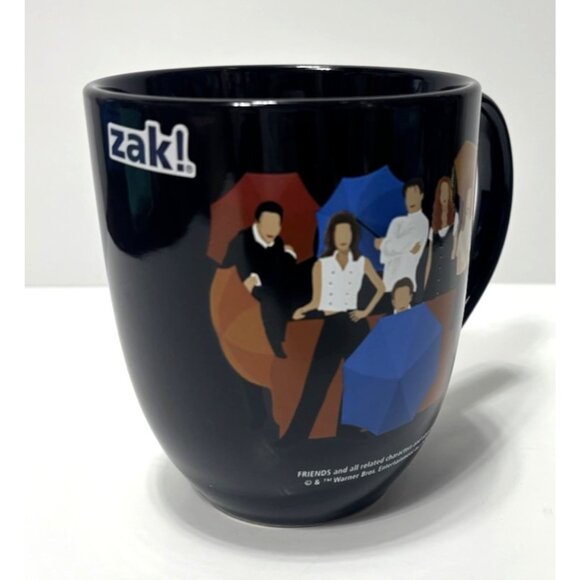 Friends TV Coffee Mug ZAK Cup Black Gift "I'd Rather Be Watching Friends" NEW ! - Picture 12 of 16